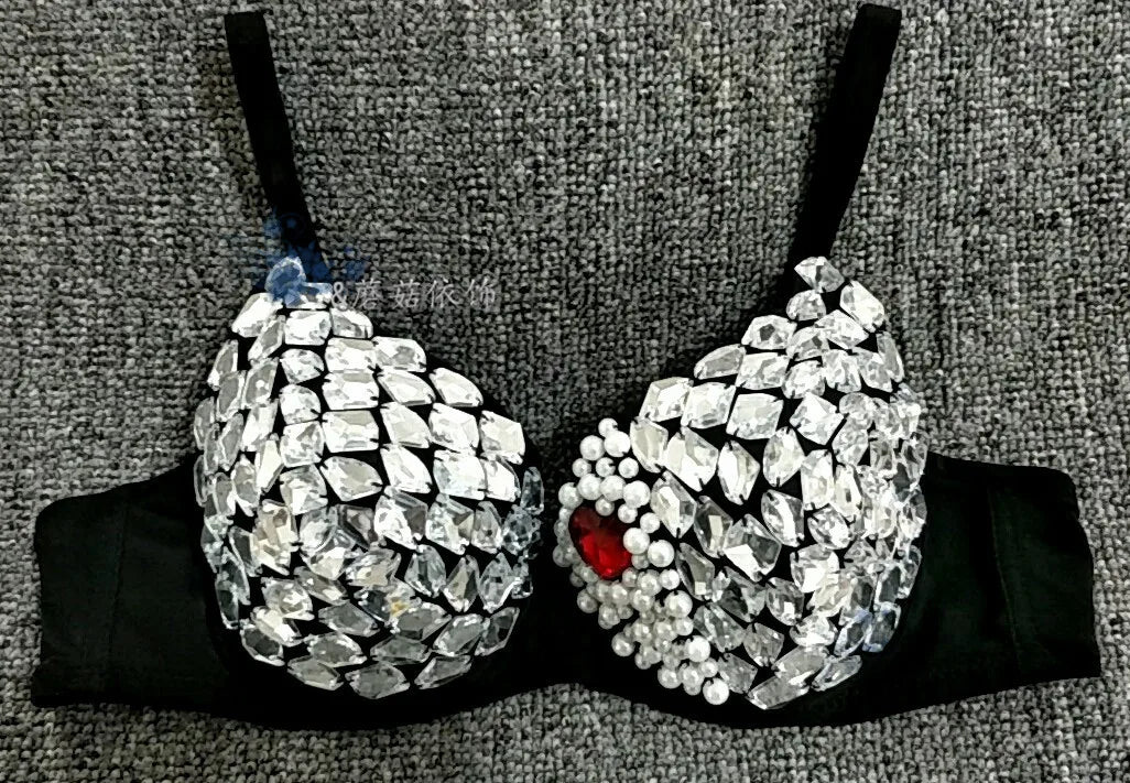 Blackpink Stage Outfit Spiked Bra Top