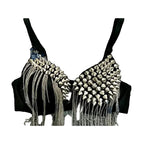 Blackpink Stage Outfit Spiked Bra Top