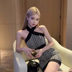 Stylish Halter and Bodycon Dress