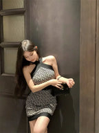 Stylish Halter and Bodycon Dress