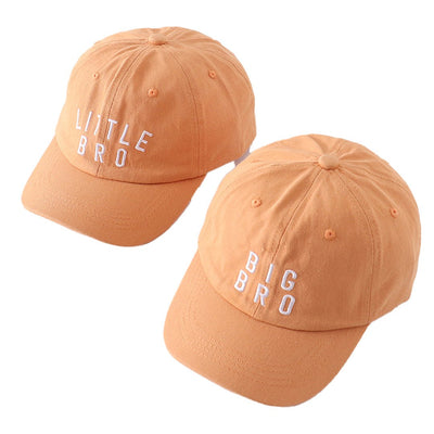 Adorable Brown Bro Embroidery Baseball Cap For Stylish Baby And Toddler Trendsetters! - LuckeLadybug LLC