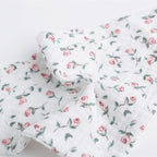 LuckeLadybug LLC floral burp cloths cotton perfect for keeping baby clean during feeding