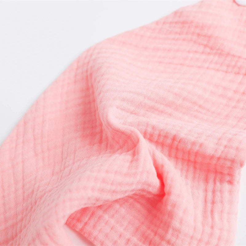 Soft pink LuckeLadybug LLC burp cloths cotton made from premium absorbent material