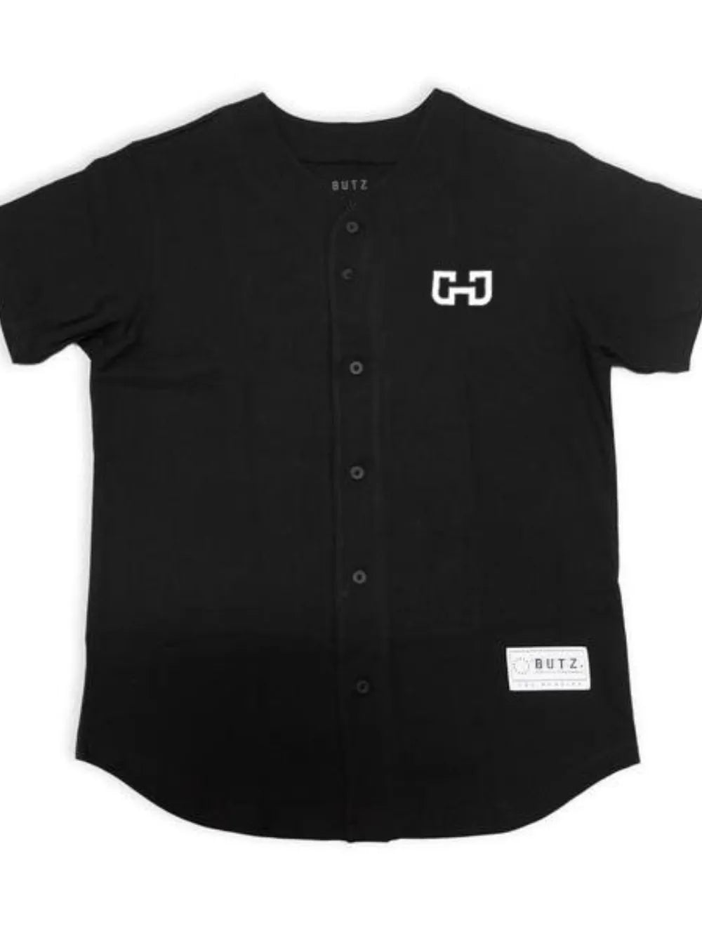 LuckeLadybug LLC Black Button Up Shirt for plus size clothing for women's with a stylish design
