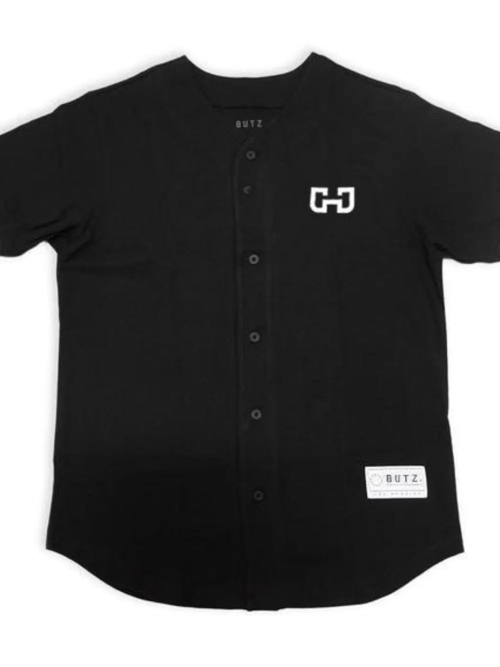 LuckeLadybug LLC Black Button Up Shirt in Plus Size Clothing for Women's Fashion