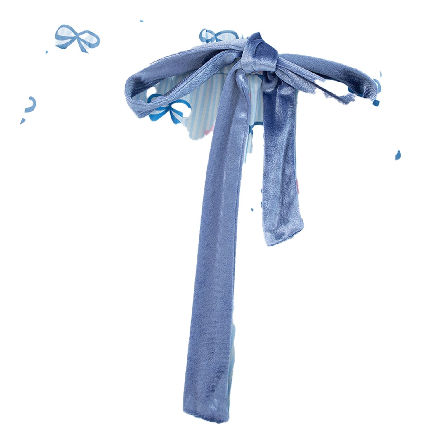 Sky Blue Stripe Lounge Set For Comfort