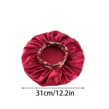 Satin Sleep Caps For Women Fashionable Set