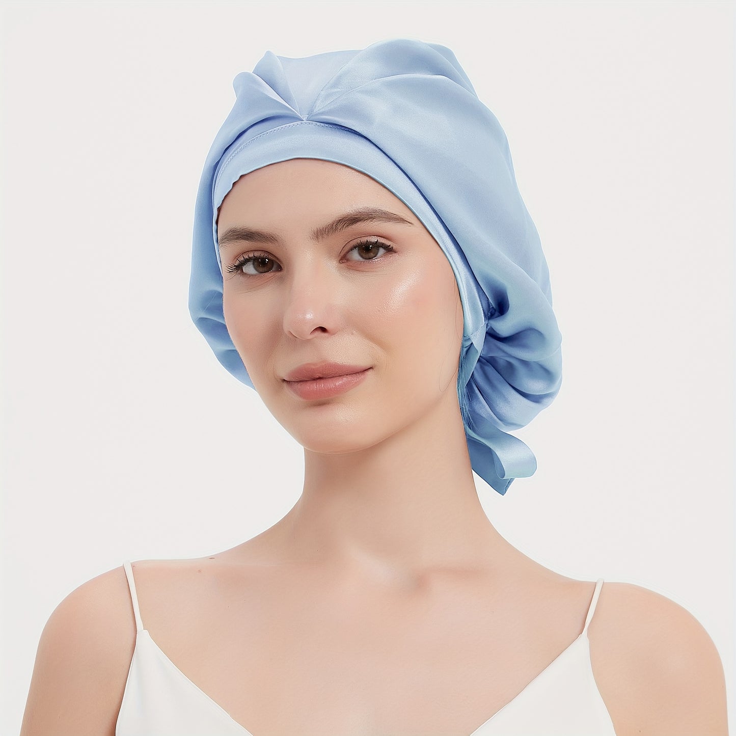 100% Silk Bonnet For Women Hair Care
