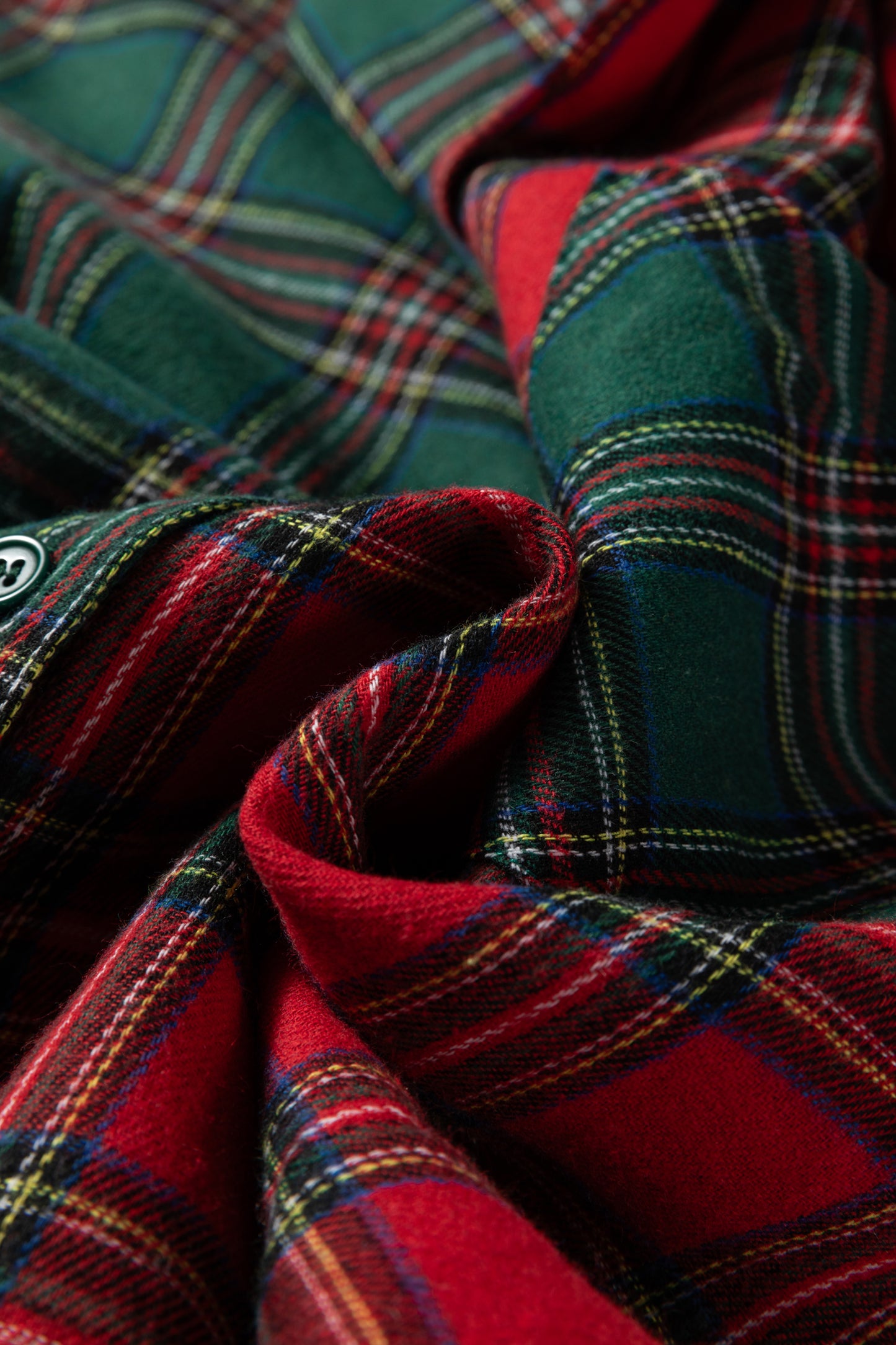 Red Plaid Christmas Pajamas Set For Women