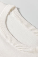 White Slim Sweater For Women Stylish Fit
