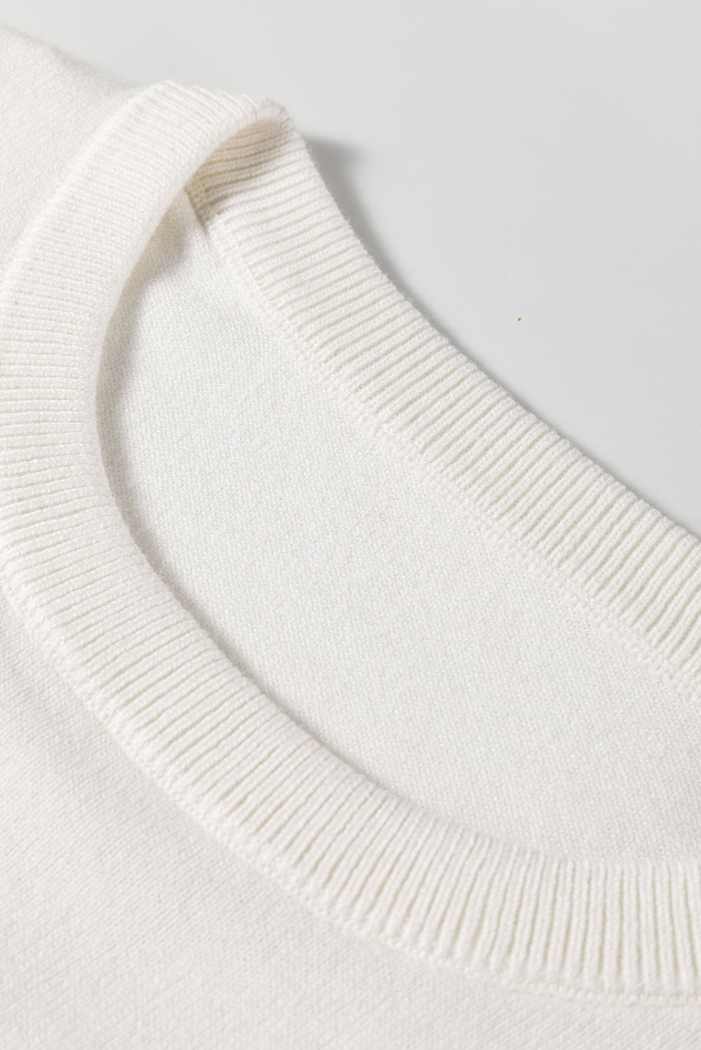 White Slim Sweater For Women Stylish Fit