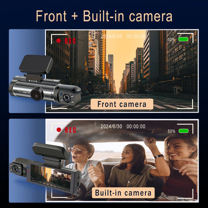 Dual Dash Cam For Cars With Night Vision