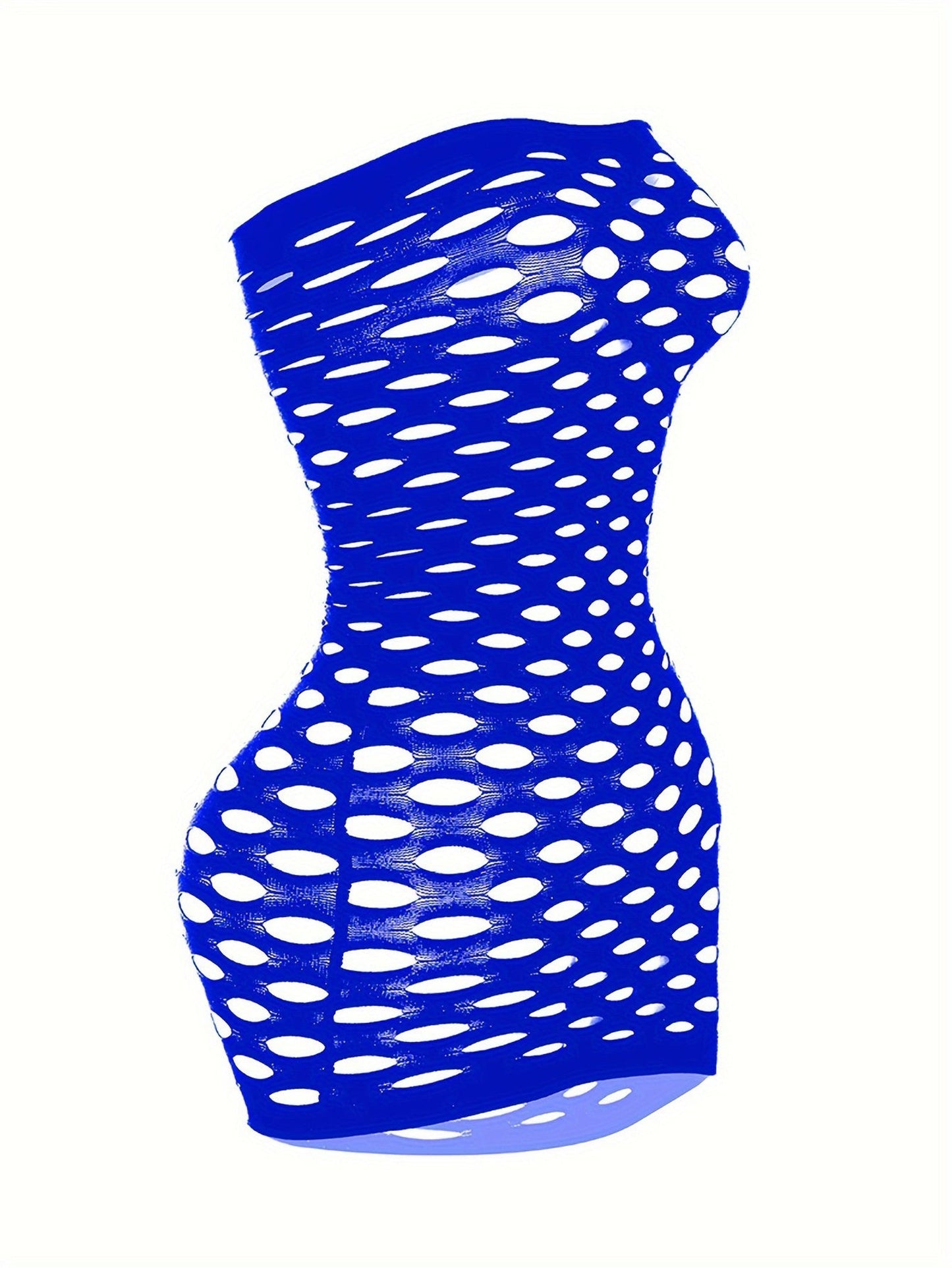 Alluring Ripped Fishnet Bodycon Dress - Ultra-Sexy Women's Lingerie