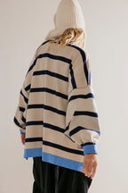 Striped Cardigan Cardigan for Effortless Style