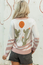 Cardigan Cardigan with Cactus Design