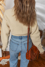 Cropped Cardigan for Effortless Style