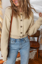 Cropped Cardigan for Effortless Style