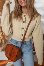Cropped Cardigan for Effortless Style
