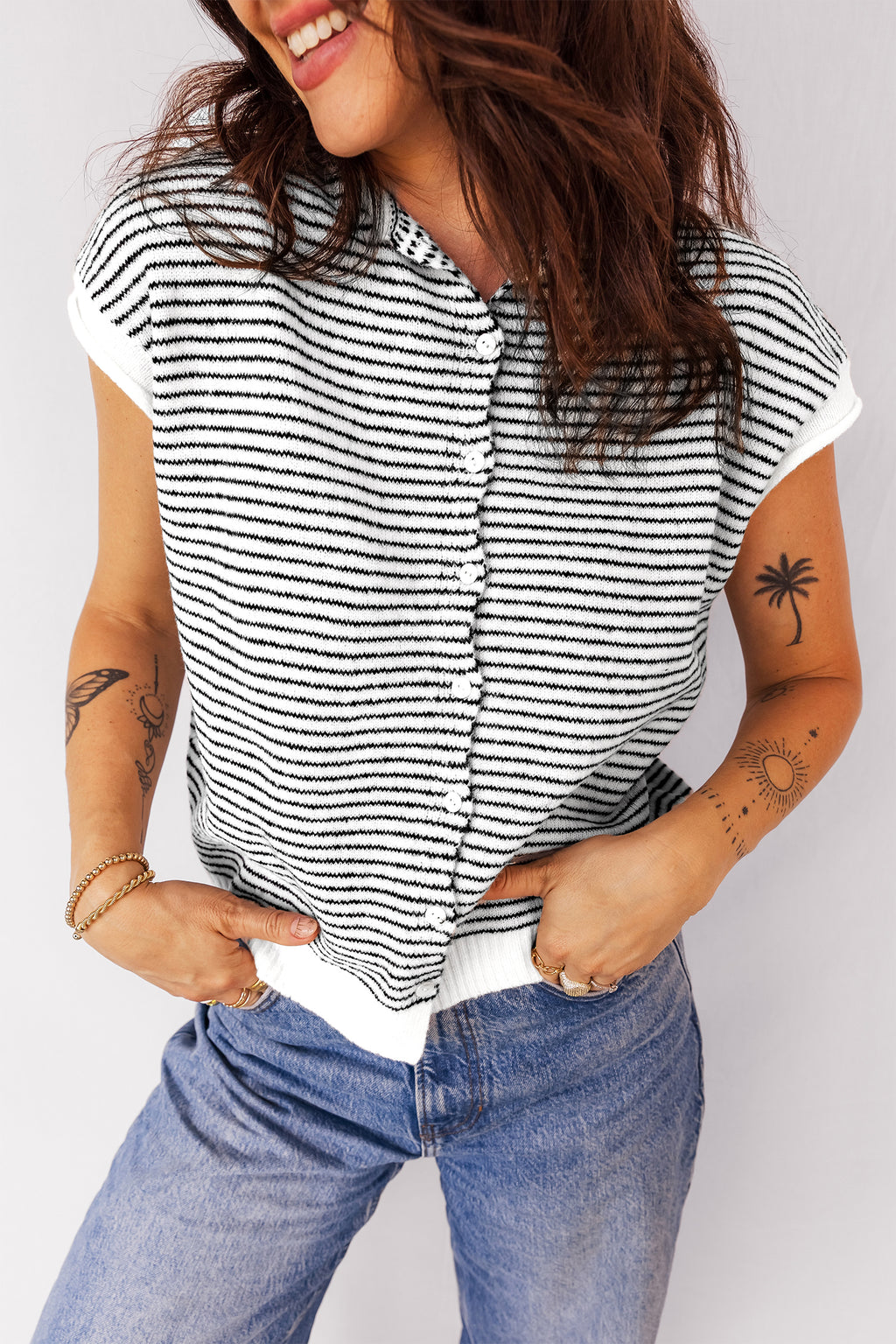 Striped Cardigan for Effortless Style