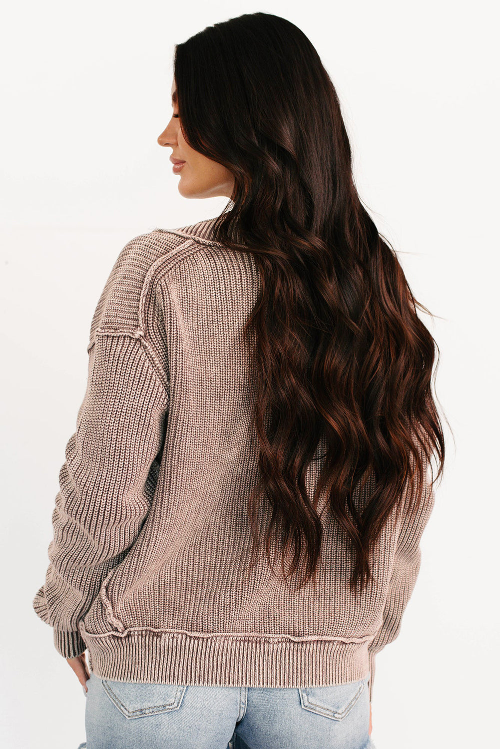 Open Front Cardigan Sweater for Women