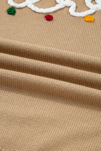 Smoke Gray Merry Sweater For Cozy Style