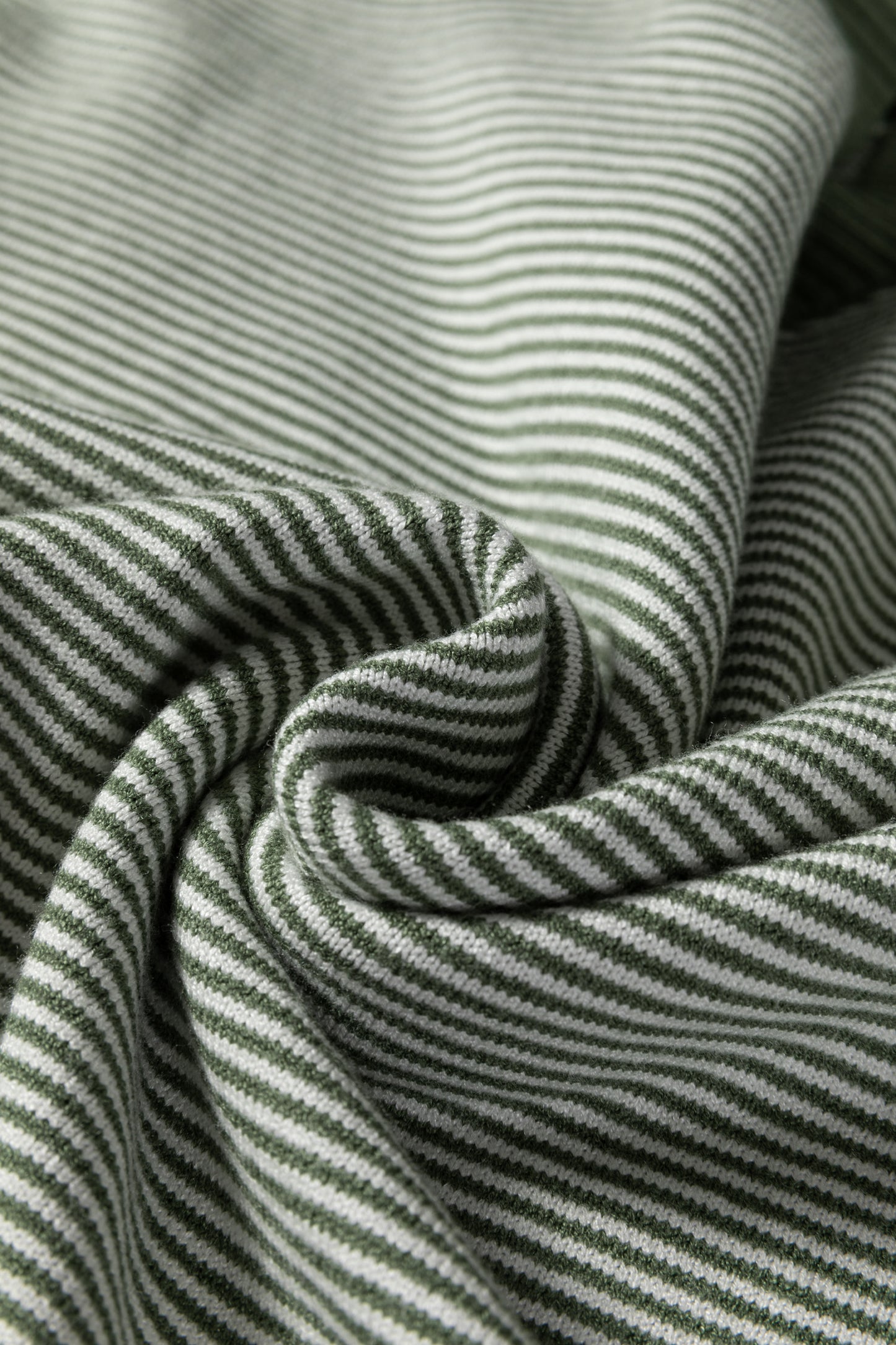 Green Stripe Oversized Sweater