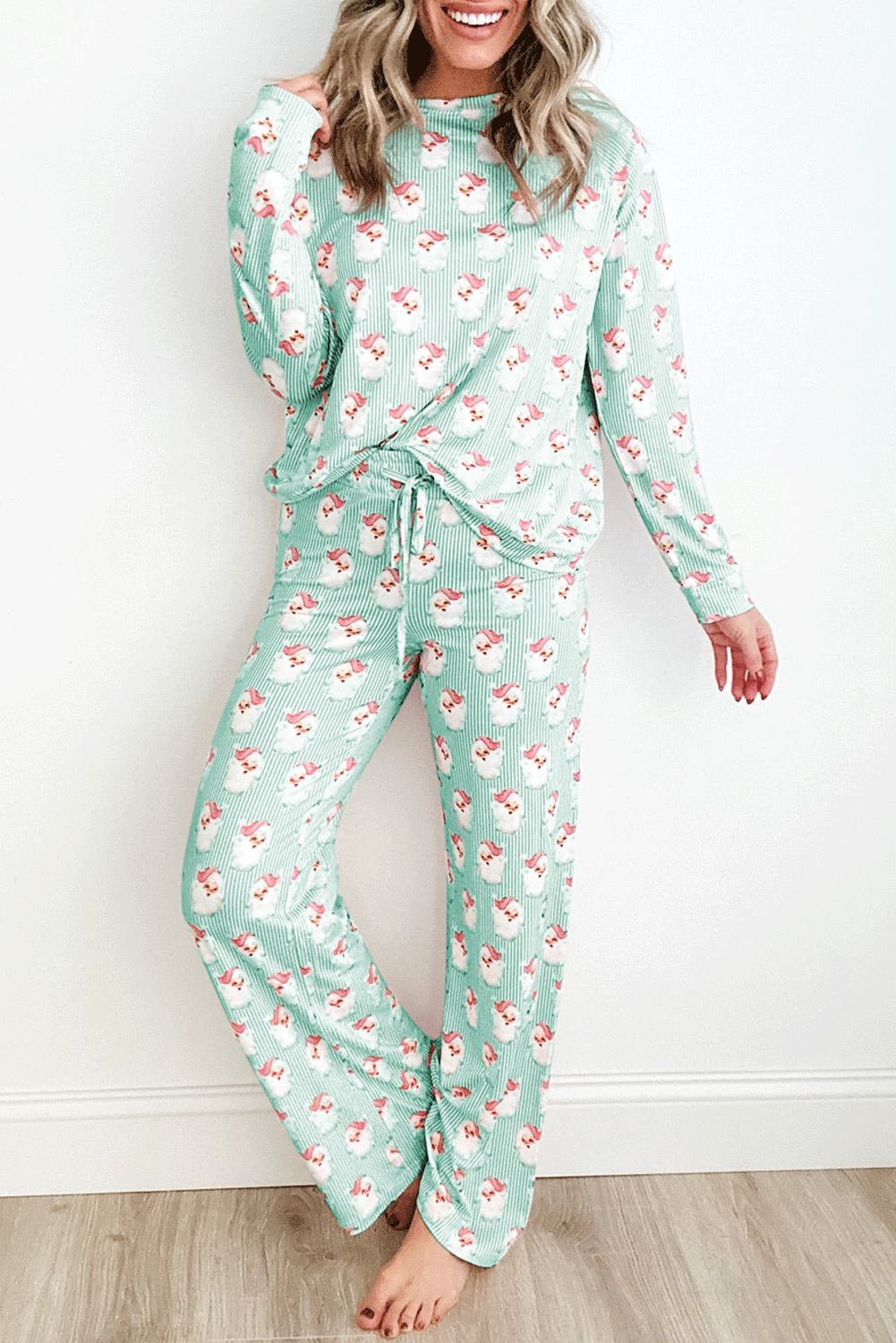 Pink Santa Lounge Set For Cozy Comfort