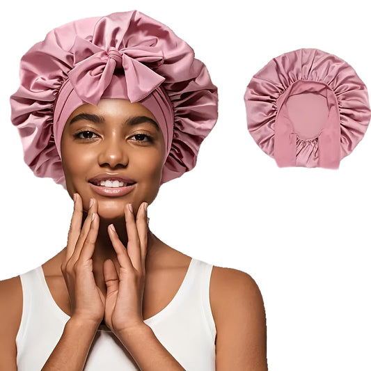 Adjustable Satin Bonnet For Women
