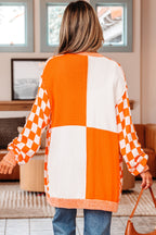 Checkered Cardigan for Effortless Style