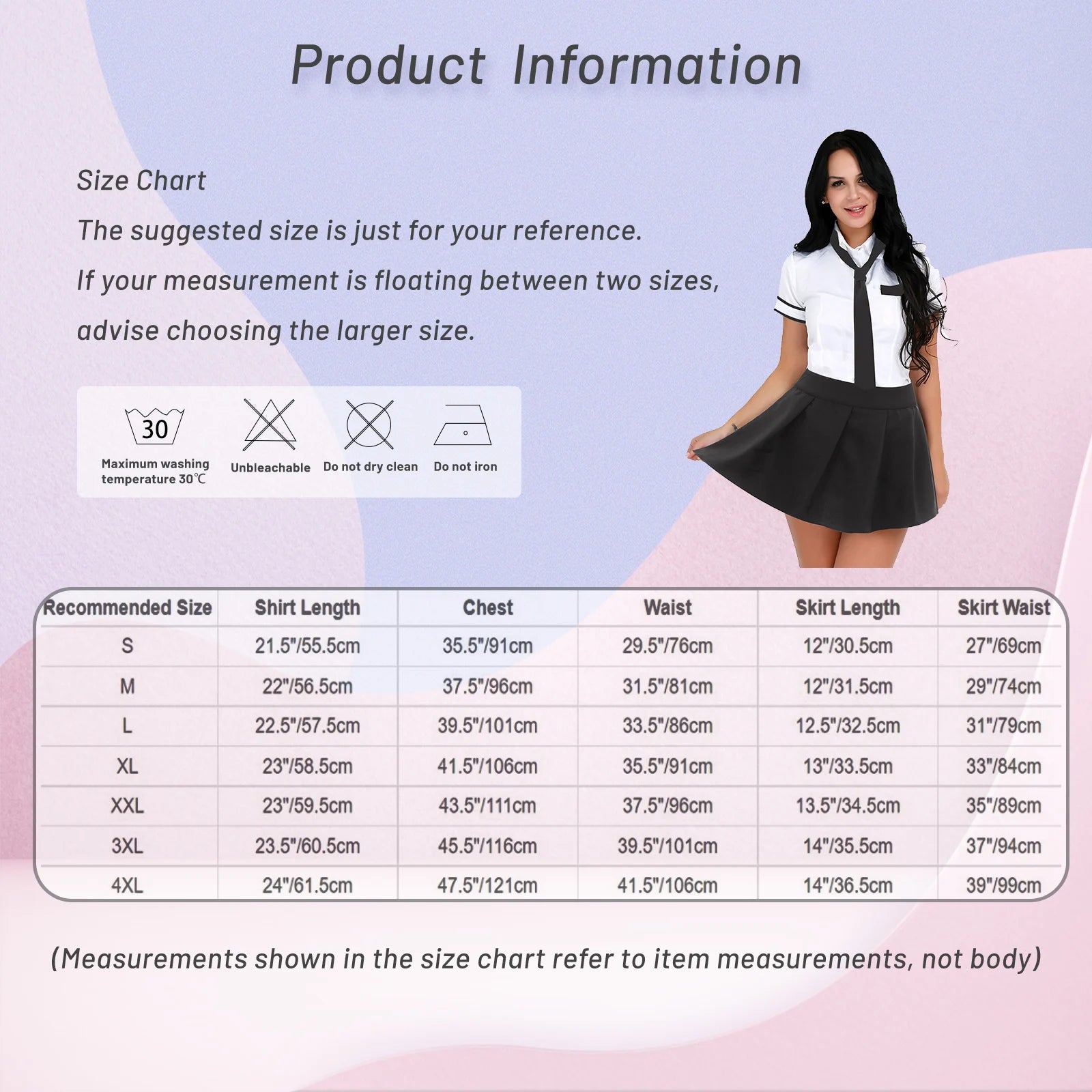 Cheerleader Uniform Costume for All Ages
