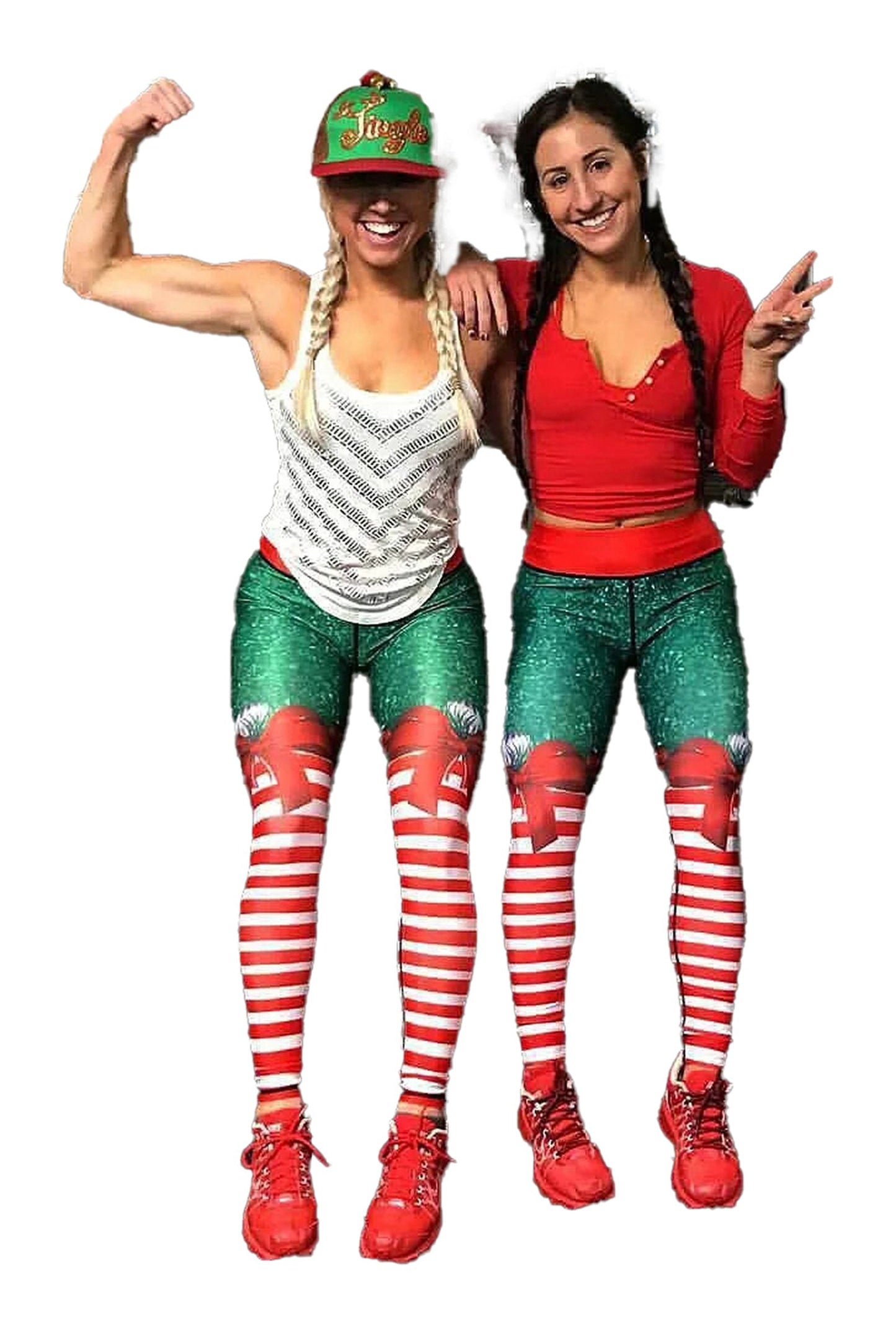 Christmas Printed Leggings For Women