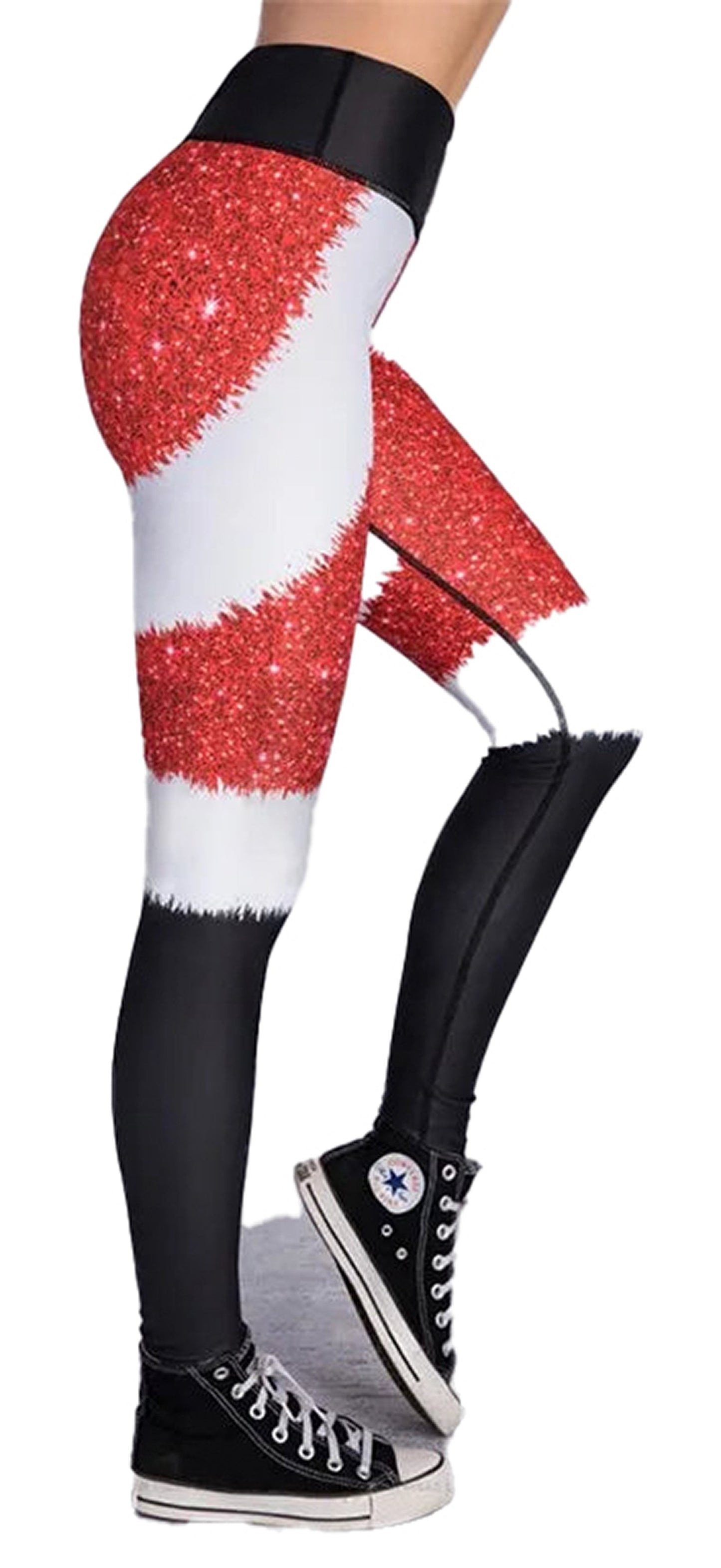 Christmas Printed Leggings For Women