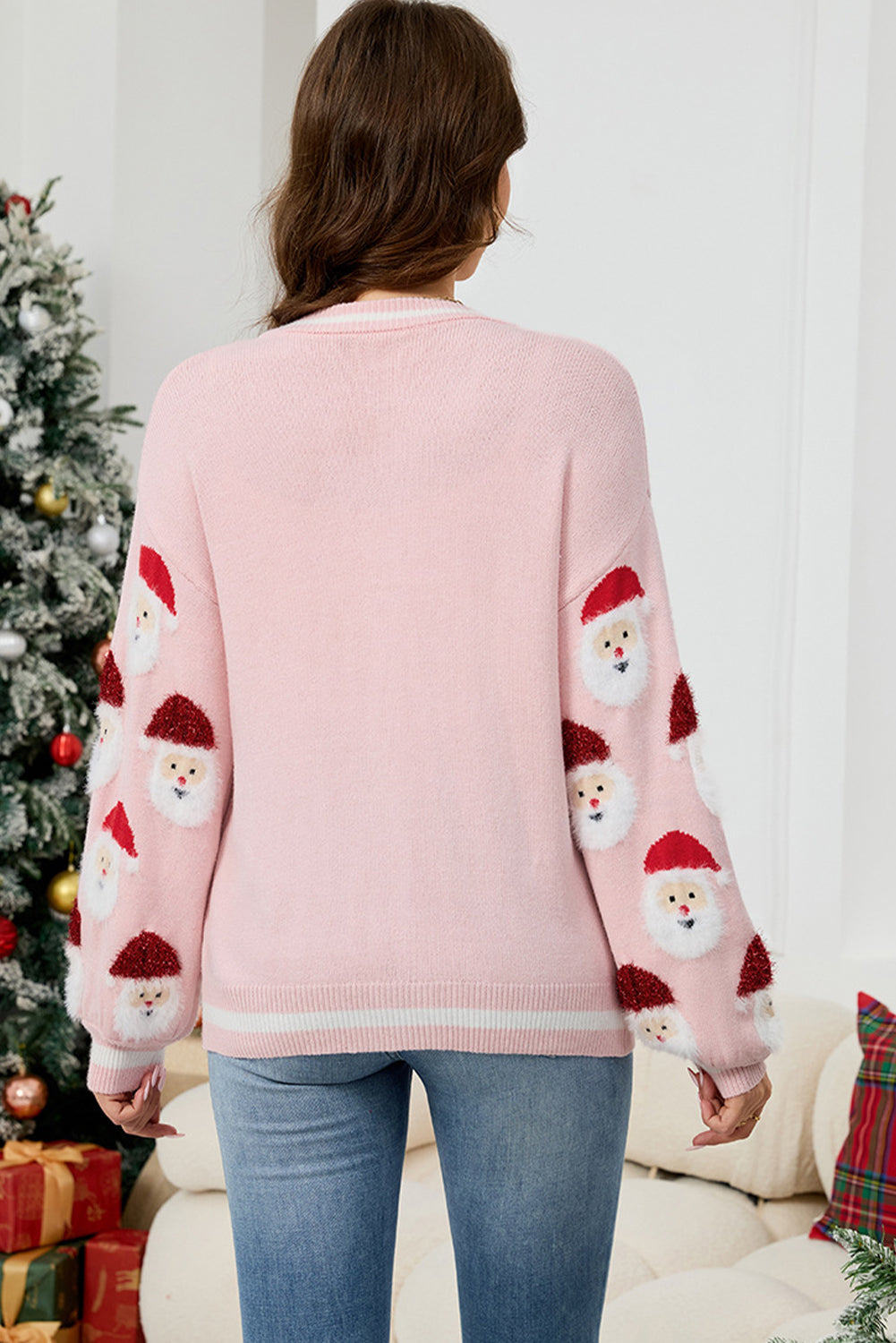 Christmas Ugly Sweater Cardigan for Women