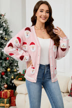 Christmas Ugly Sweater Cardigan for Women