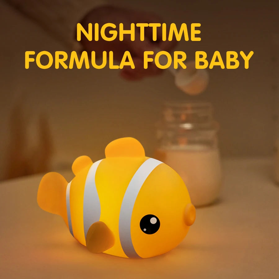 LED Light Night Light - Cute Clownfish Lamp