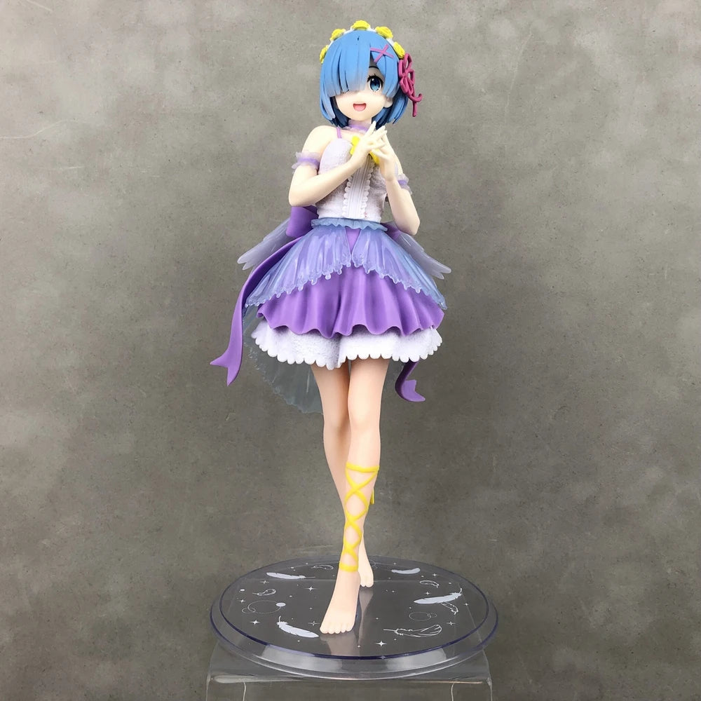 LuckeLadybug collectible figure of a character in a colorful dress with a joyful expression