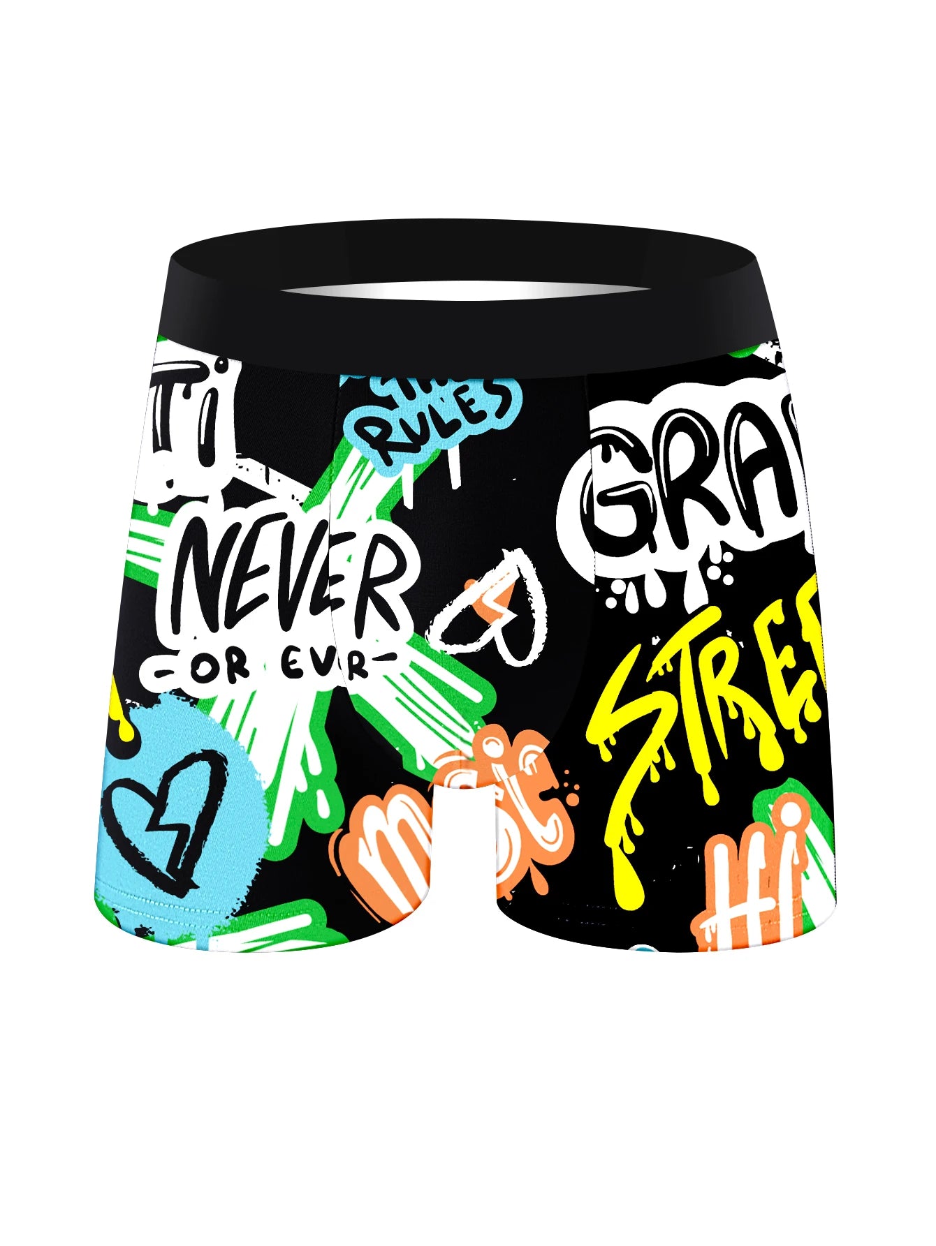 Colorful Mens Boxer Briefs Set 5 Pieces