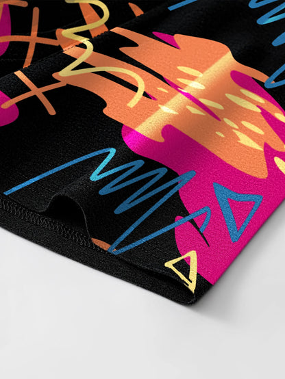 Colorful Mens Boxer Briefs Set 5 Pieces