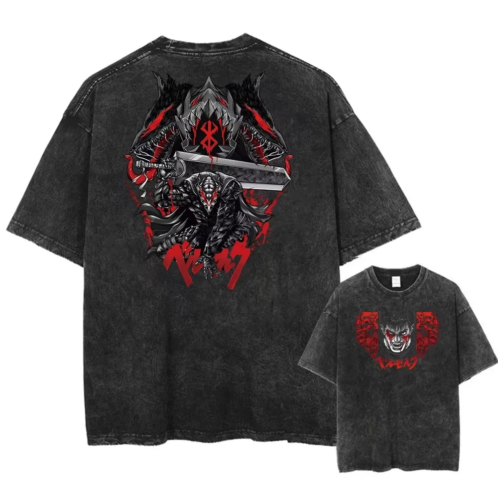 Cotton T Shirt with Unique Graphic Design