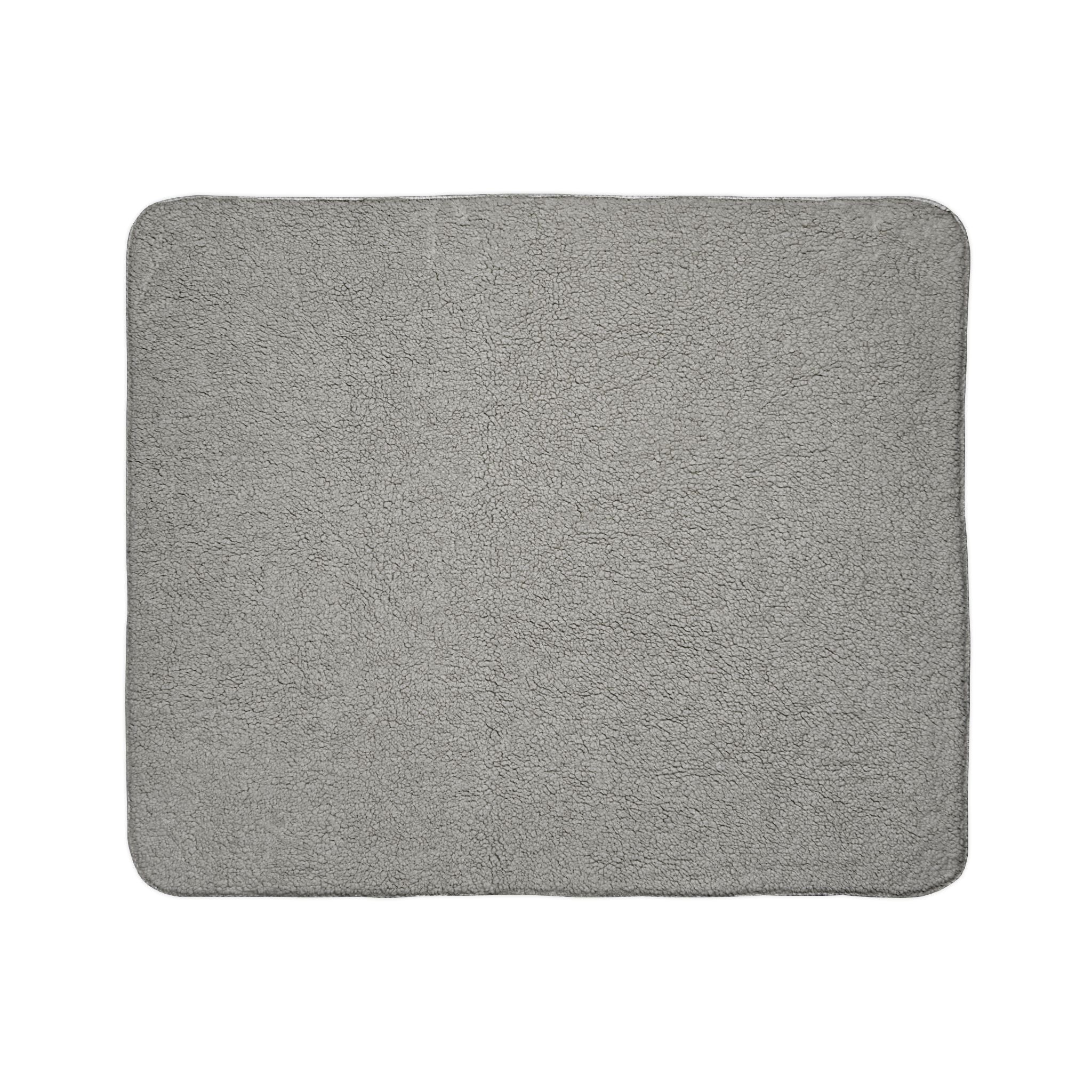 LuckeLadybug gray sherpa blanket soft and warm cozy forest throw blanket for comfort
