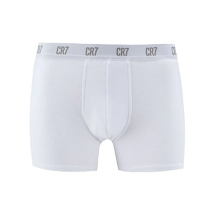 CR7 men's boxer briefs in white with a comfortable fit and elastic waistband for everyday wear