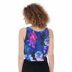 Floral Print Crop Top Women's from LuckeLadybug with a Stylish and Comfortable Design