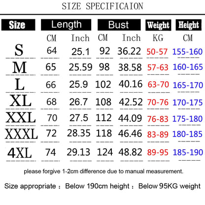 Size chart for LuckeLadybug LLC cute Christmas sweatshirts for women showing measurements in CM and inches