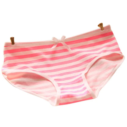 Cute Cotton Striped Panties For Women