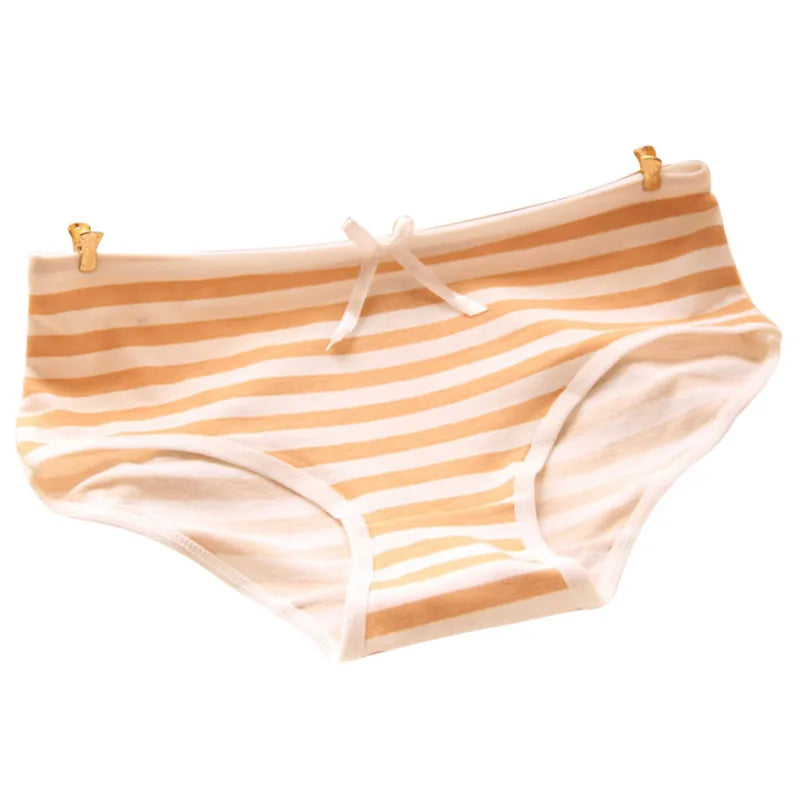 Cute Cotton Striped Panties For Women