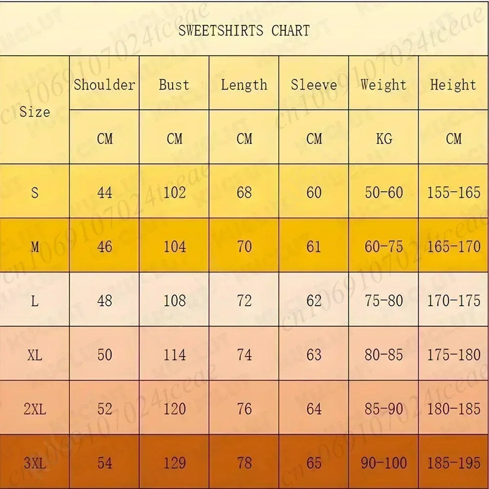 Cute dog lover hoodie for women in various sizes with a detailed sizing chart for accurate fit