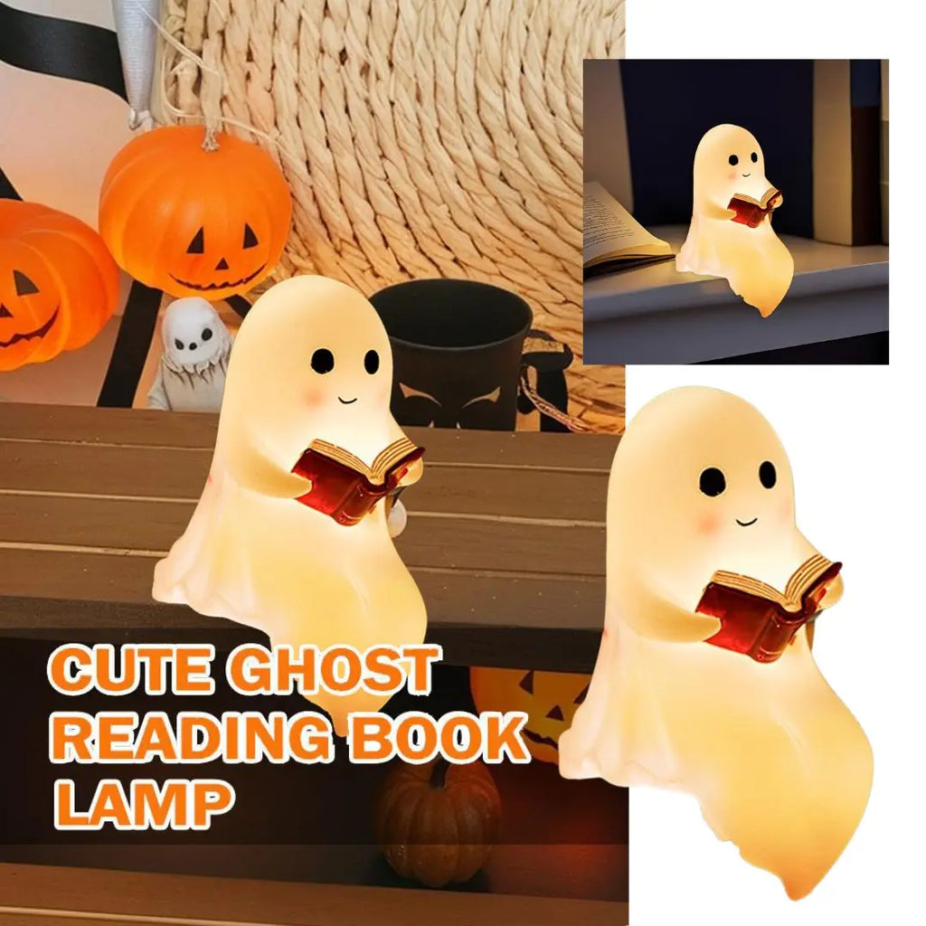 Ghost Lamp for Book Lovers