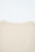 Smoke Gray Knit Open Front Cardigan