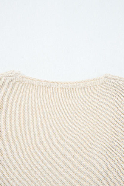 Smoke Gray Knit Open Front Cardigan