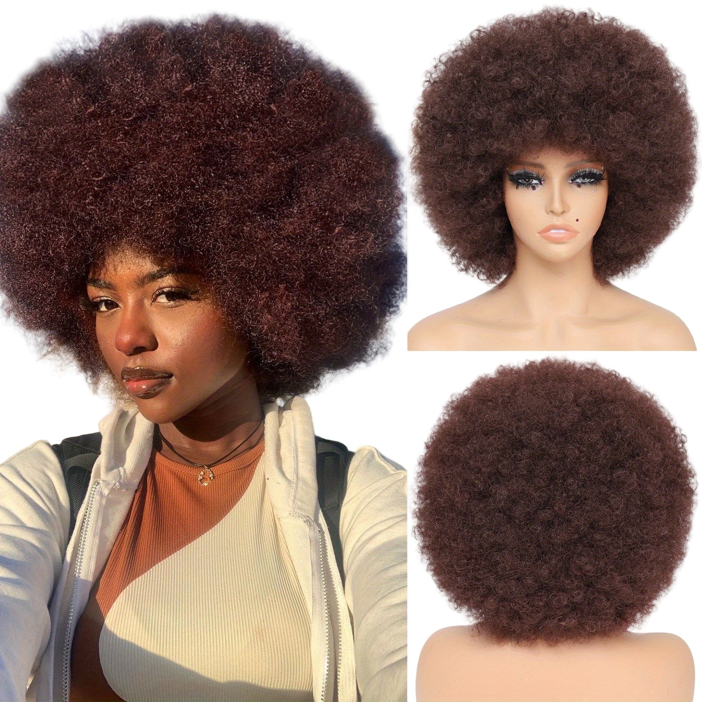 Natural Afro Wigs For Women Bold Style